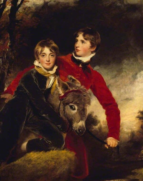 The Masters Pattison. William Henry Ebenezer Pattison, and his brother Jacob Howell Pattison - Thomas Lawrence