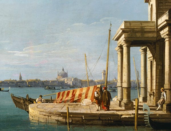 The Custom House Quay, Venice - Giovanni Antonio Canal