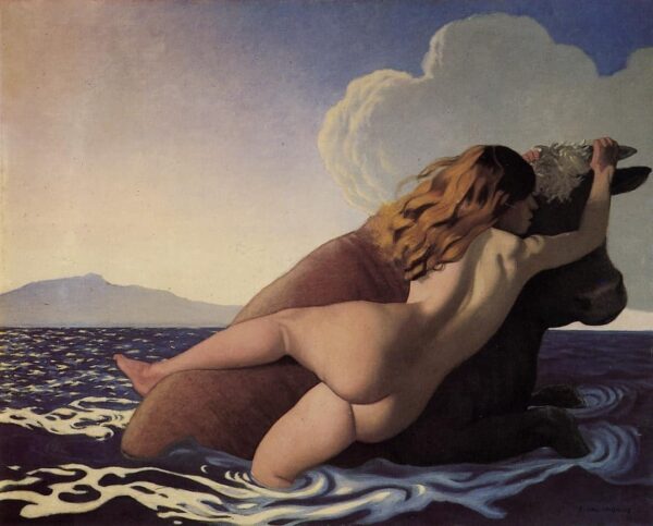 The Rape of Europa - Félix Edouard Vallotton