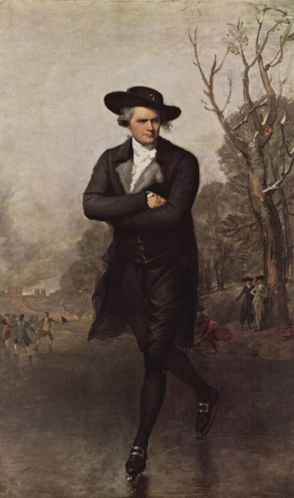 The Skater (Portrait of William Grant) - Gilbert Stuart