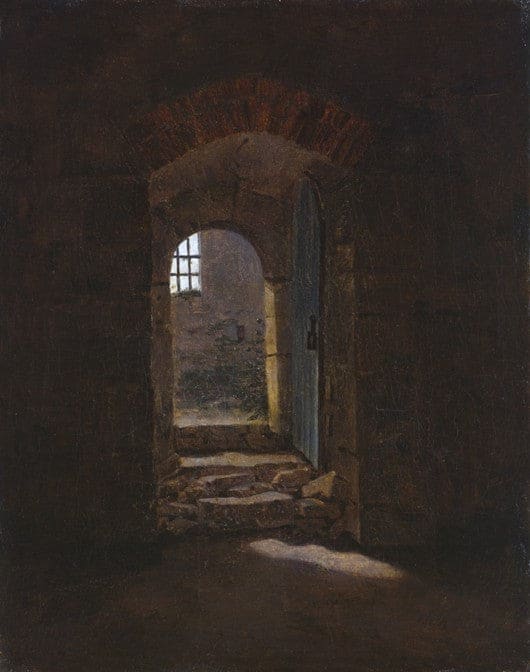 Gate of Meissen - Caspar David Friedrich