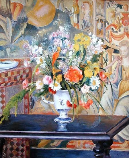 Vase of Flowers by Pierre-Auguste Renoir