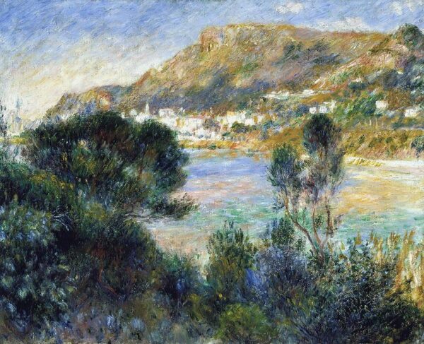 View of Cap Martin in Monte Carlo - Pierre-Auguste Renoir