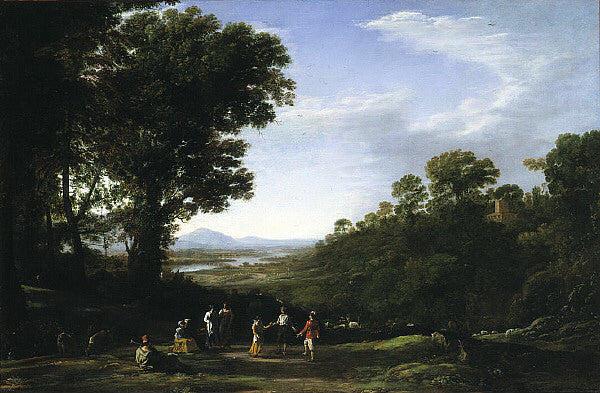 Villagers Dancing - Claude Lorrain