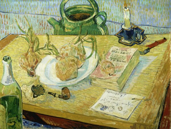 Still Life with Drawing Board - Van Gogh Reproduction Oil Painting