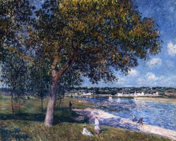 Drowning in a Field of Thyme - Alfred Sisley