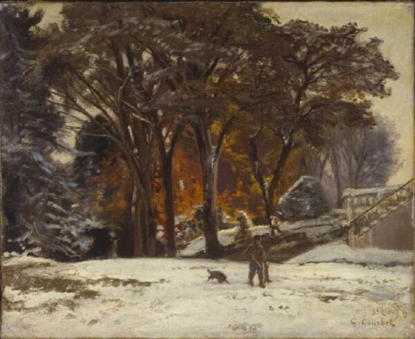 The Game Thief (The Poacher) - Gustave Courbet