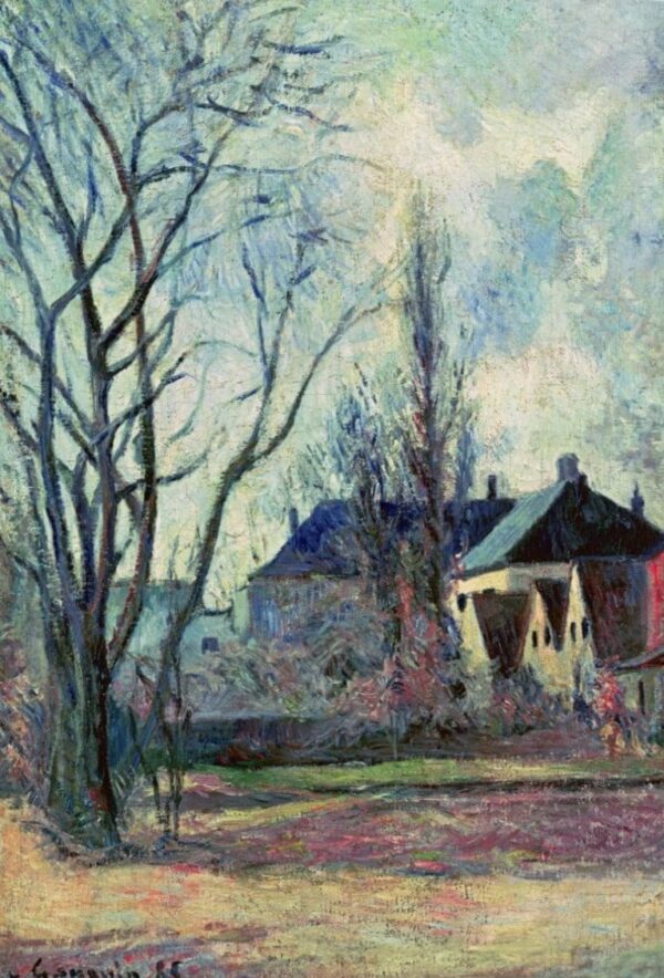 Winter Landscape in Copenhagen - Paul Gauguin