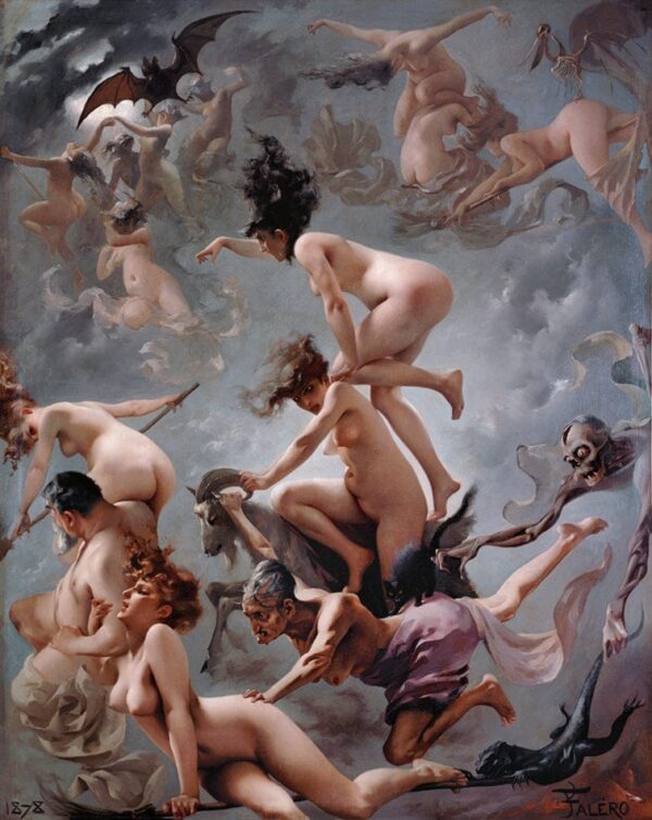 The Witches Going to their Sabbath - Luis Ricardo Falero