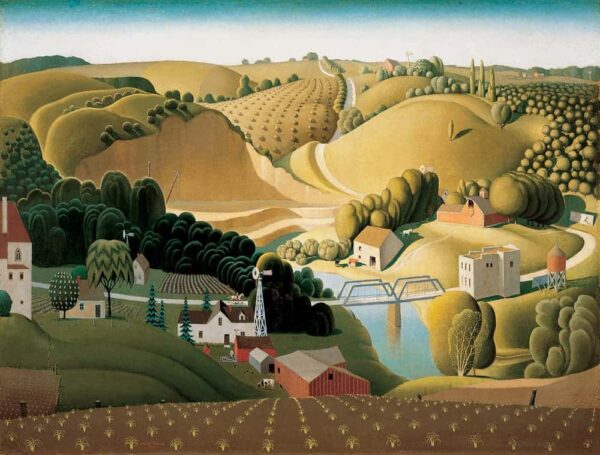 Pueblo de Piedra (Iowa) - Grant Wood