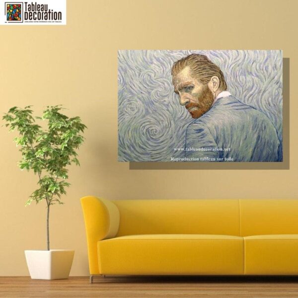 Tableau Van Gogh self portrait. 

Translation: Painting of Van Gogh self portrait - Image 5