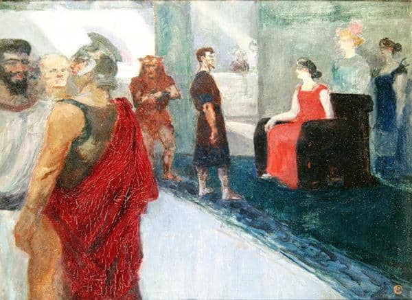 Messalina – Toulouse Lautrec Oil Painting Reproduction: High-Quality Artwork for Sale