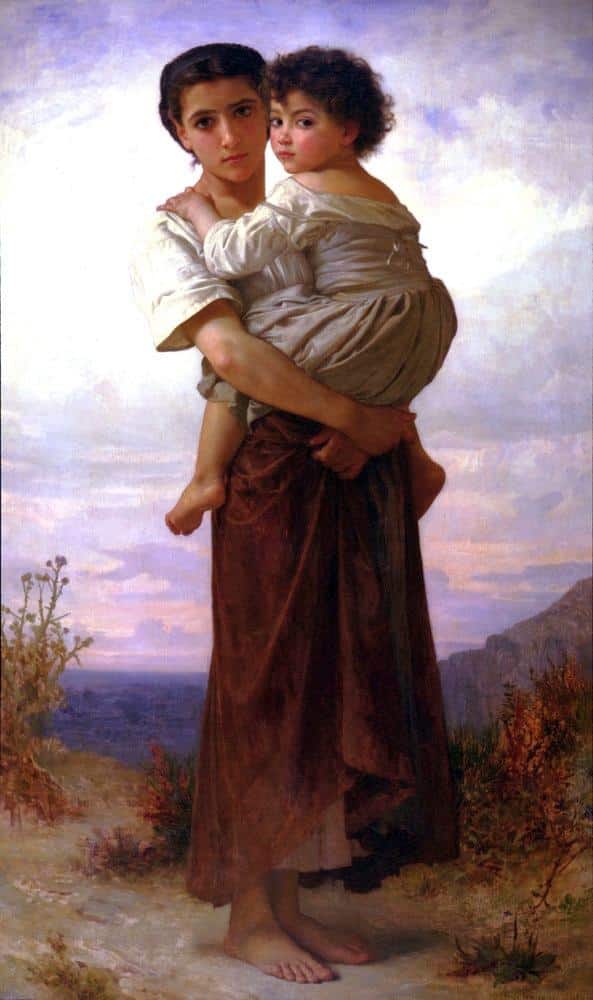 Young Bohemians - William Bouguereau