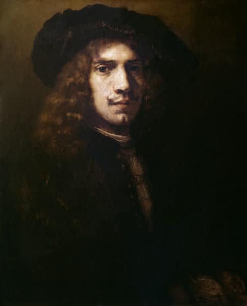 Portrait of a Young Man - Rembrandt van Rijn