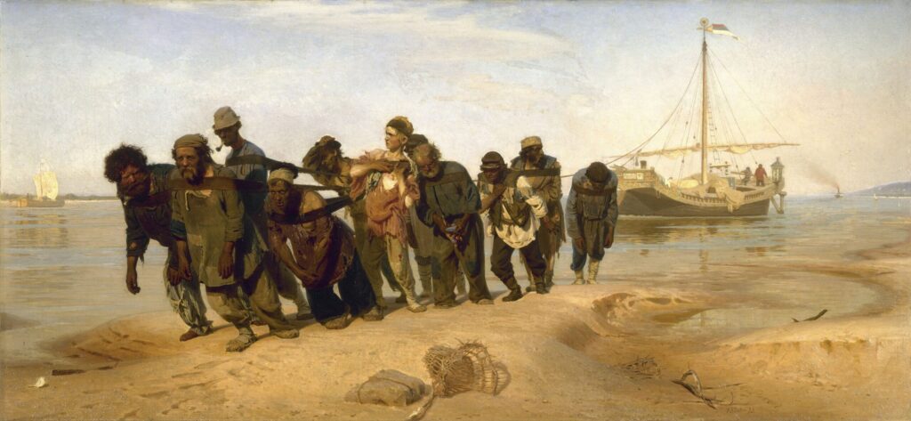 Barge Haulers on the Volga – Ilya Repin