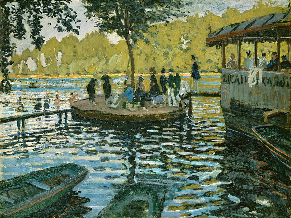 Bathing at La Grenouillère – Claude Monet