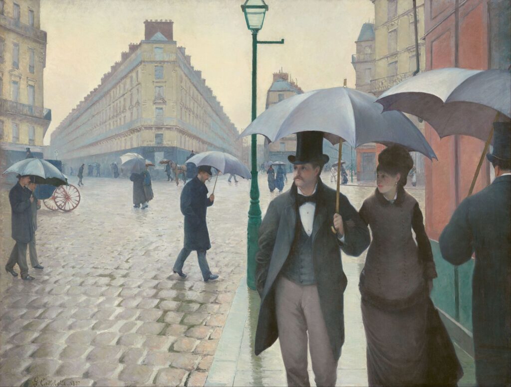 Street in Paris, Rainy Weather – Caillebotte