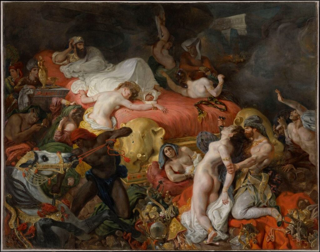 The Death of Sardanapalus – Eugène Delacroix