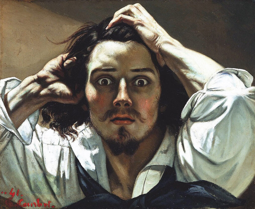 The Desperate – Gustave Courbet