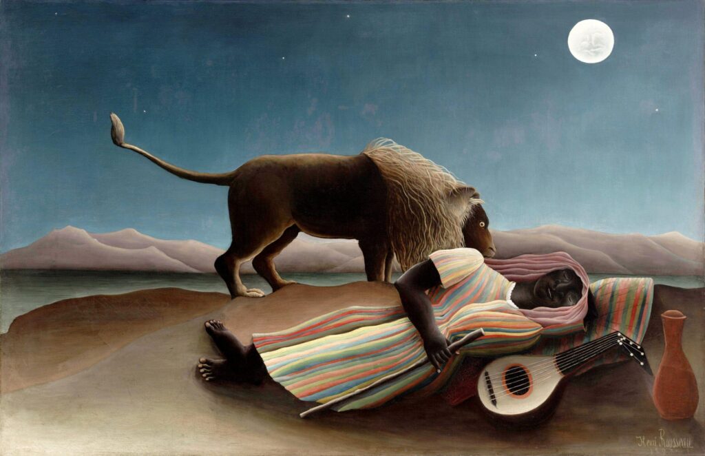 The Sleeping Gypsy – Henri Rousseau