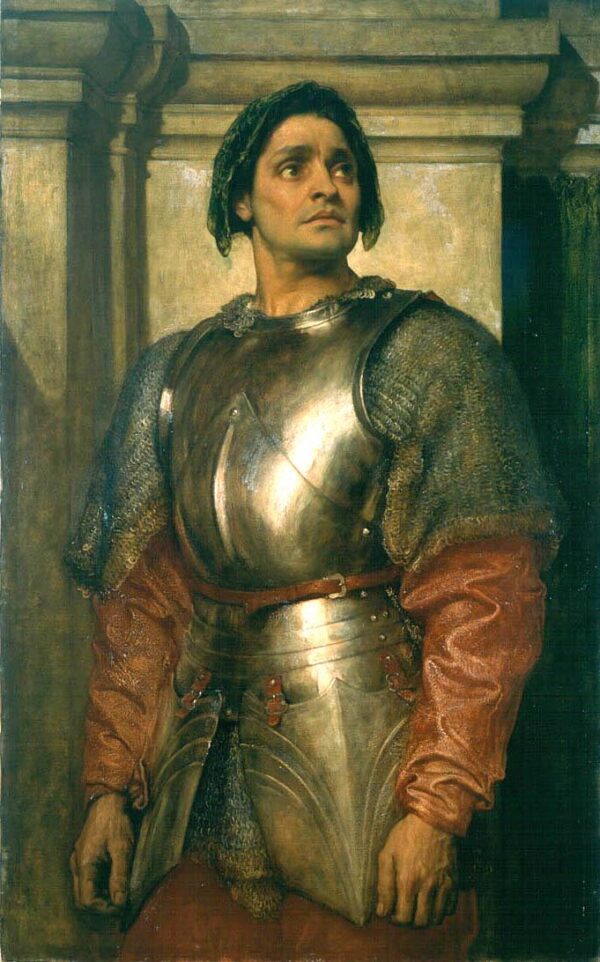 A Condottiere – Frederic Leighton