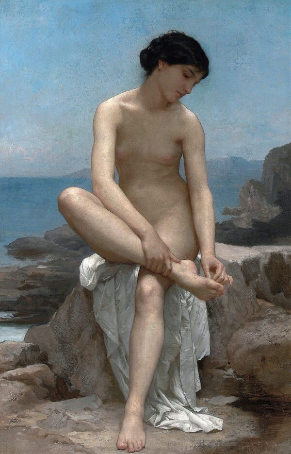 The Bather – William-Adolphe Bouguereau