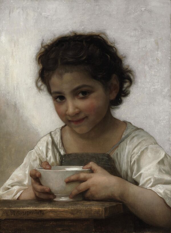 The Milk Soup – William Bouguereau