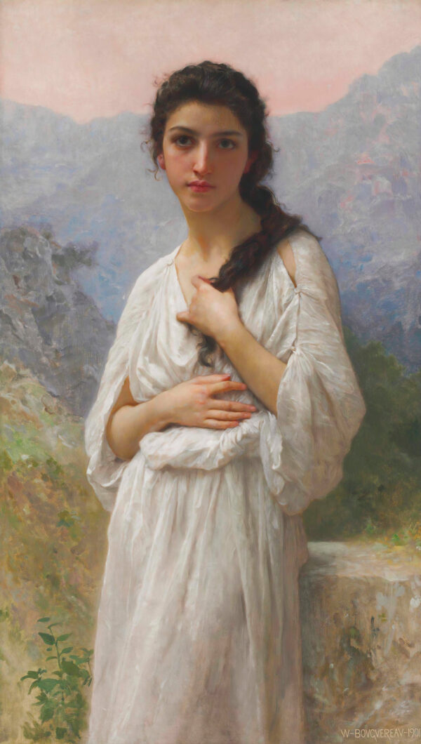 The Waiting – William-Adolphe Bouguereau