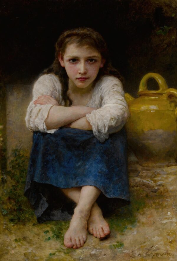 The Serious One – William Bouguereau