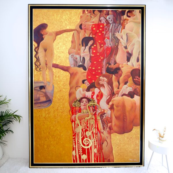 The Medicine – A Reimagined Gustav Klimt Masterpiece by Master Apollon | 180 x 270 cm - Image 6