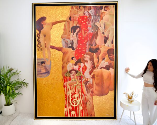 The Medicine – A Reimagined Gustav Klimt Masterpiece by Master Apollon | 180 x 270 cm