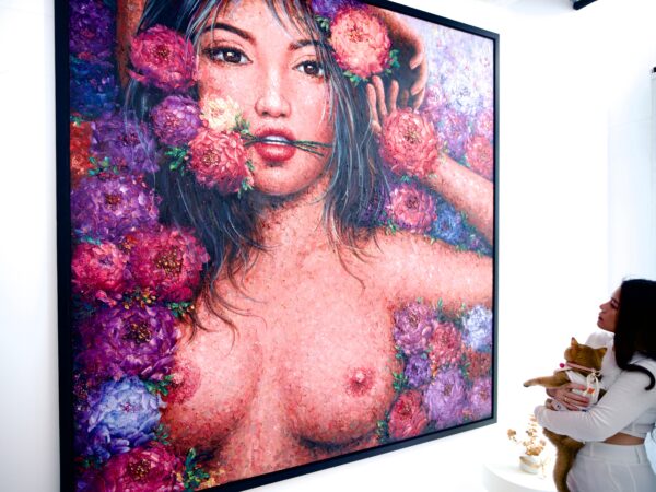 Love in Bloom – Kesorn | 200 x 200 cm - Image 9