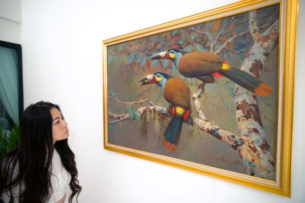 Bird – Somchai | 60 x 90 cm - Image 8