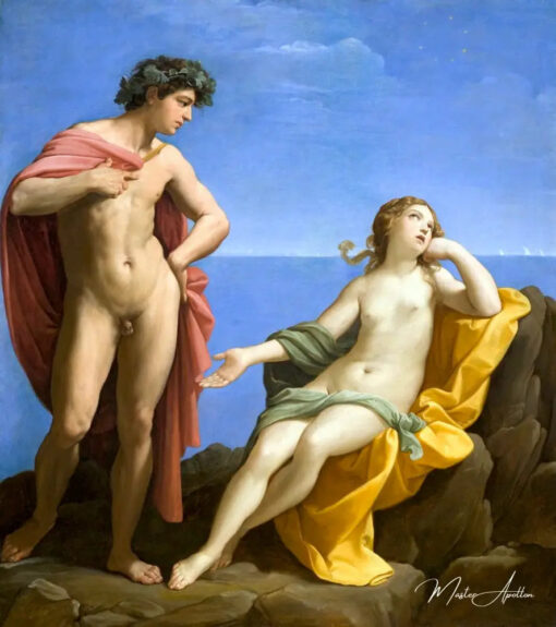 Bacchus et Ariane vers - Guido Reni Reproductions de tableaux à la peinture à l’huile