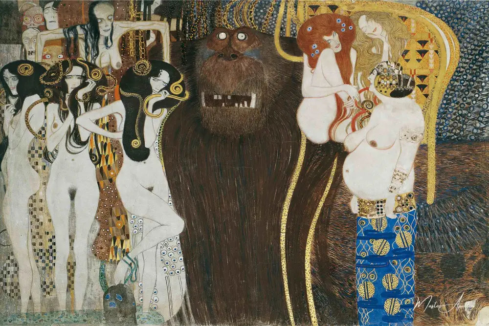 Beethoven Frieze - Gustav Klimt