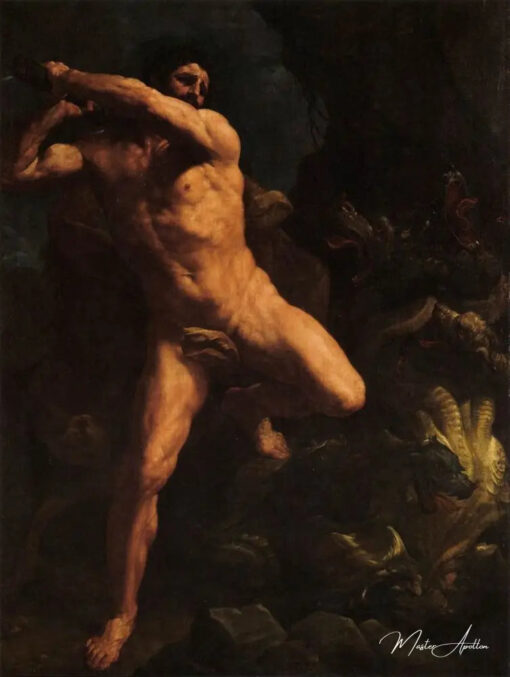 Hercule vainqueur de l’hydre de Lerma - Guido Reni Reproductions de tableaux à la peinture à l’huile