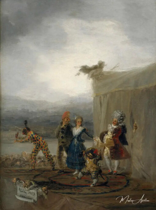 Joueurs ambulants - Francisco de Goya - Reproductions de tableaux et peintures haut de gamme