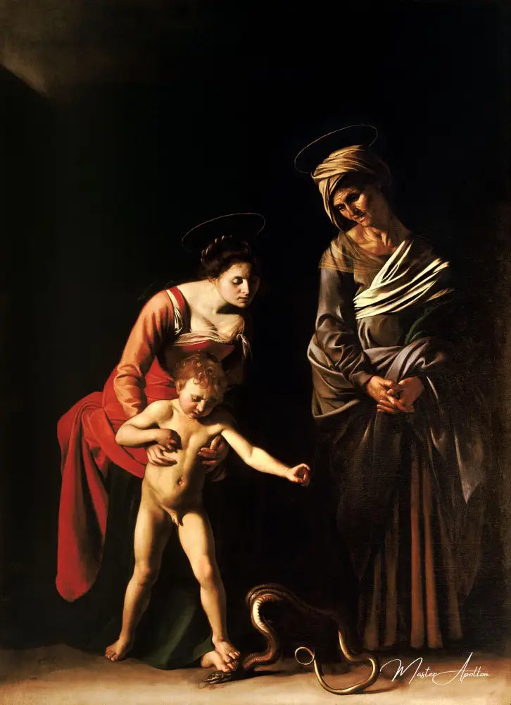 The Madonna of the Grooms - Caravaggio