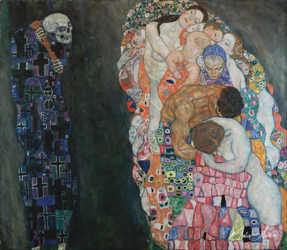 Death and Life - Gustav Klimt