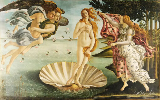 La naissance de Vénus - Sandro Botticelli - Reproductions de tableaux et peintures haut de gamme