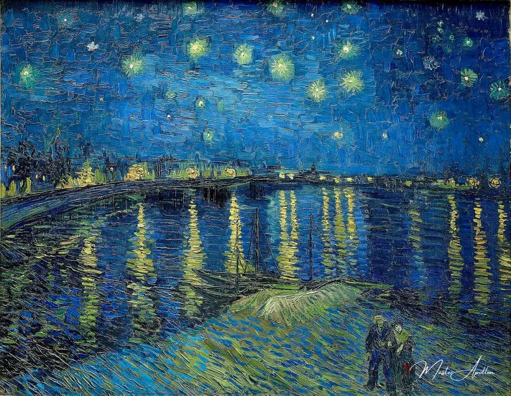 Starry Night over the Rhône - Van Gogh