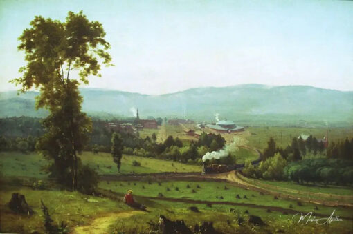 The Lackawanna Valley - George Inness - Reproductions de tableaux et peintures haut de gamme