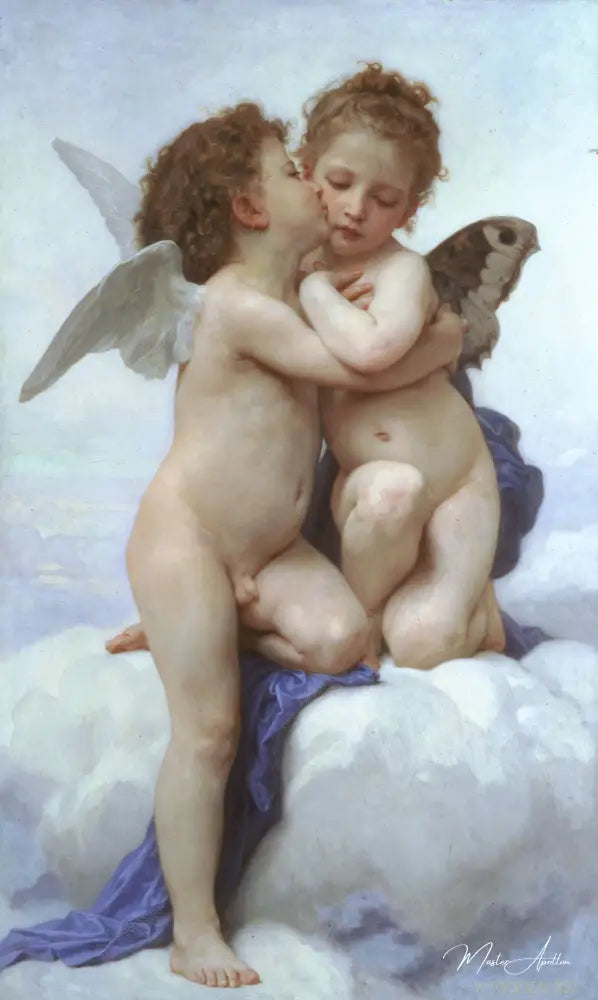 Love and Psyche, children - William Bouguereau