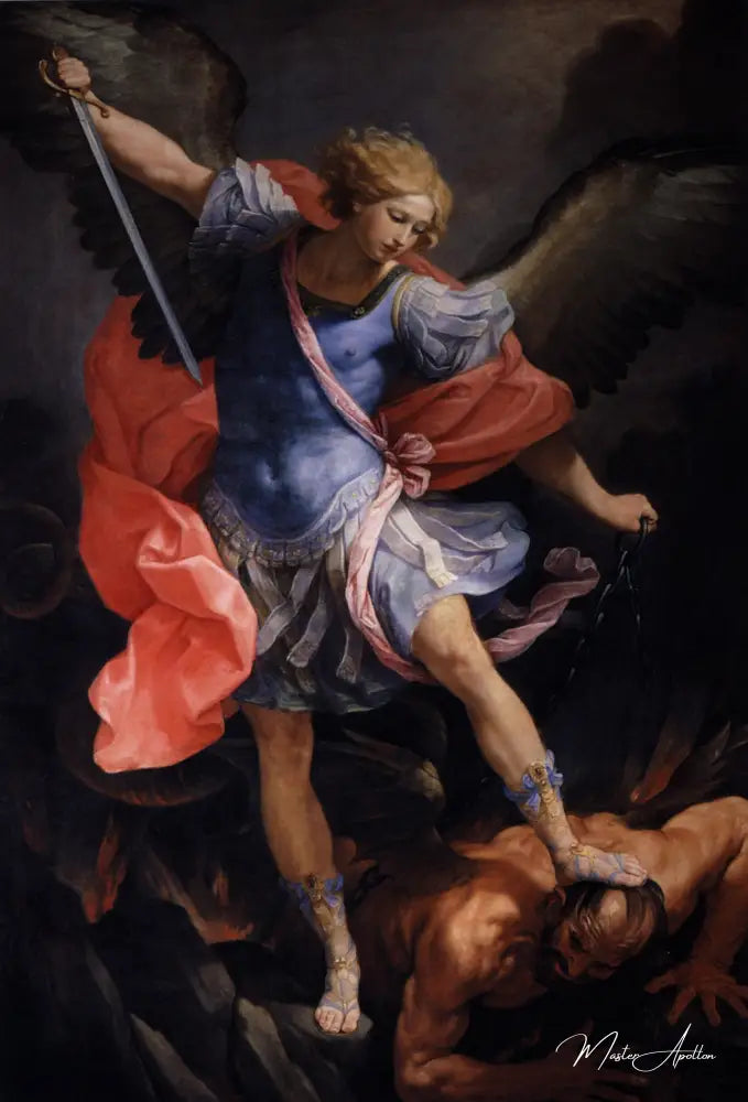 The Archangel Michael defeating Satan - Guido Reni