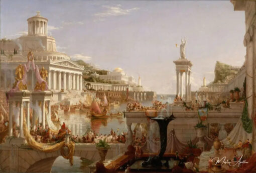 Le cours de l'Empire : Consummation - Thomas Cole - Reproductions de tableaux et peintures haut de gamme