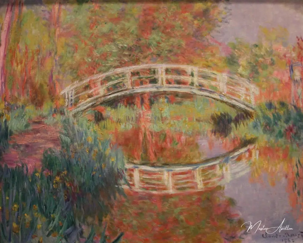 The Japanese Bridge - Claude Monet