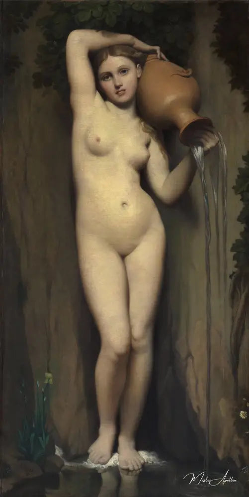 Le printemps - Jean-Auguste-Dominique Ingres - Reproductions de tableaux et peintures haut de gamme