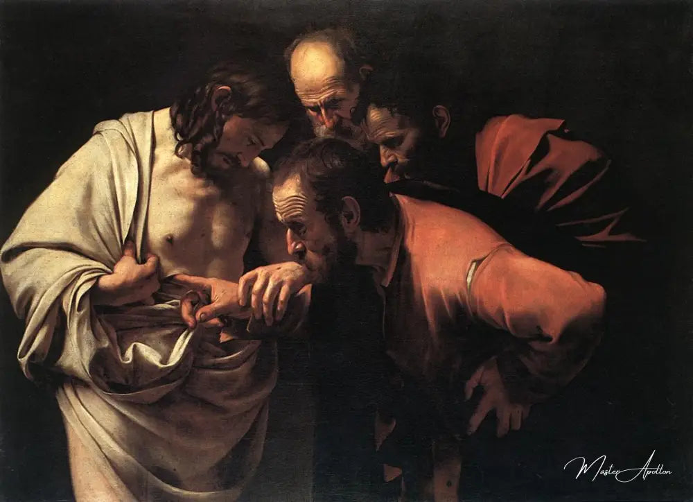 The Incredulity of Saint Thomas - Caravaggio