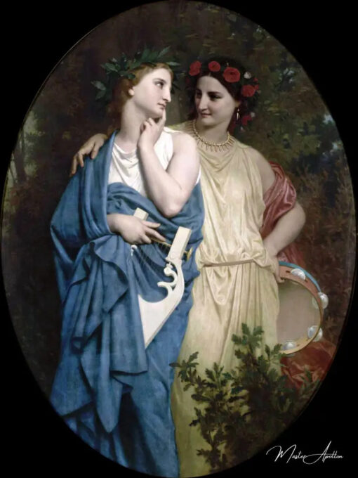 Philomèle et Procné - William Bouguereau Reproductions de tableaux à la peinture à l’huile