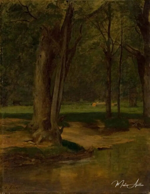 Trout Stream, North Conway - George Inness - Reproductions de tableaux et peintures haut de gamme